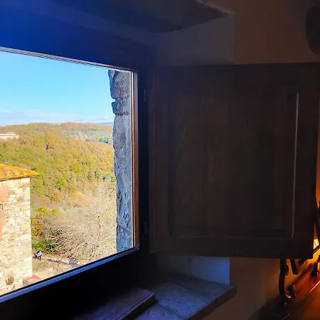 Lägenhet Palazzo Bianciardi Attico Castellina in Chianti